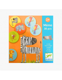 Cartes mémo animaux +2 ans