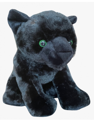 Peluche jaguar noir