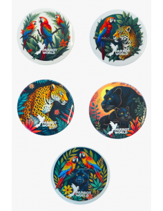Badges Parrot World