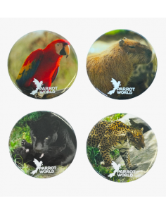 Badges Parrot World