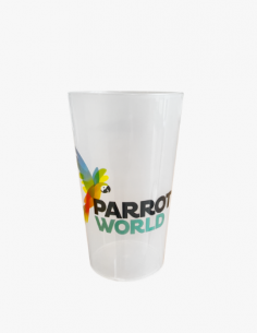 Ecocup logoté Parrot World 35 cl