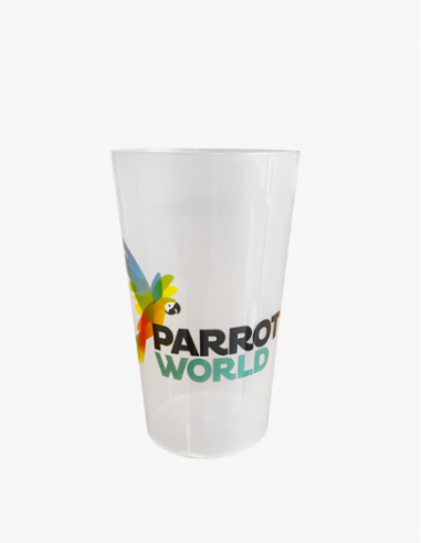 Ecocup logoté Parrot World 35 cl