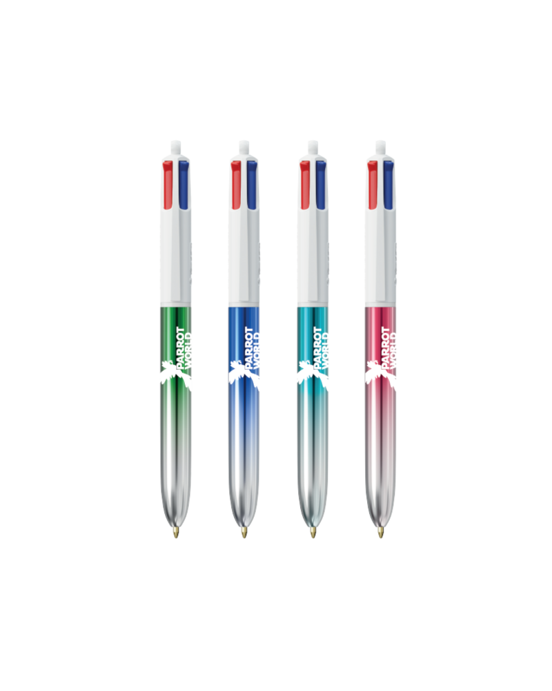 Stylo 4 couleurs - Parrot World