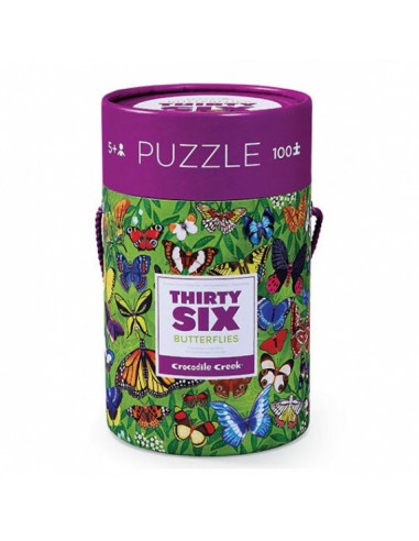 Puzzle - 36 papillons -100 pièces