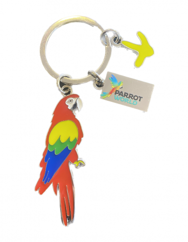 Porte clés Parrot World