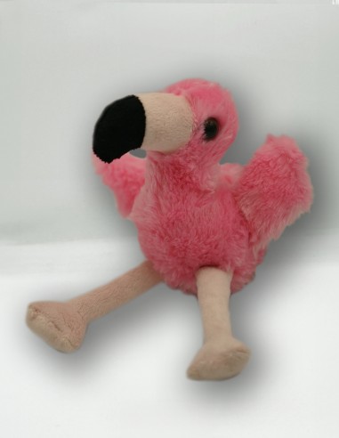 Peluche Fluffy Flamant Rose