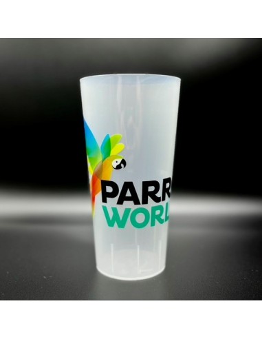 Ecocup logoté Parrot World 35 cl