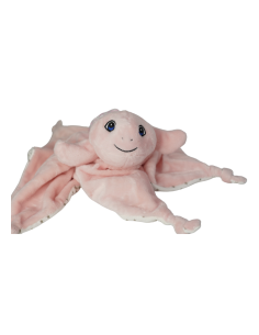 Doudou Tortue Rose