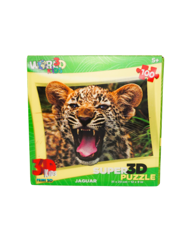 Puzzle 3D Bébé Jaguar