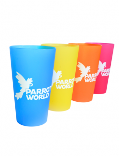 Ecocup logoté Parrot World...