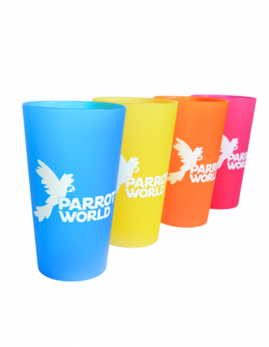 Ecocup logoté Parrot World 60cl