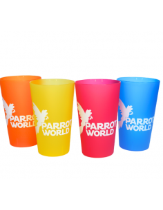 Ecocup logoté Parrot World...