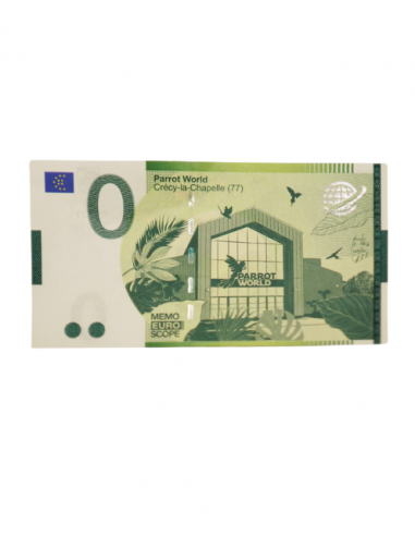 Billet souvenir Parrot World