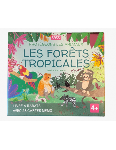 Livre à rabats - Les Forêts Tropicales