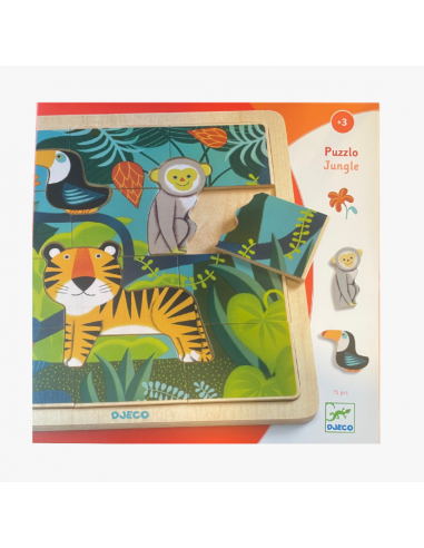 Puzzle Jungle +3ans