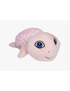Peluche tortue rose