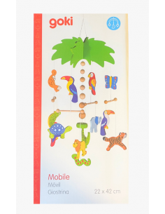 Mobile palmier animaux